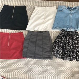 Too many skirts